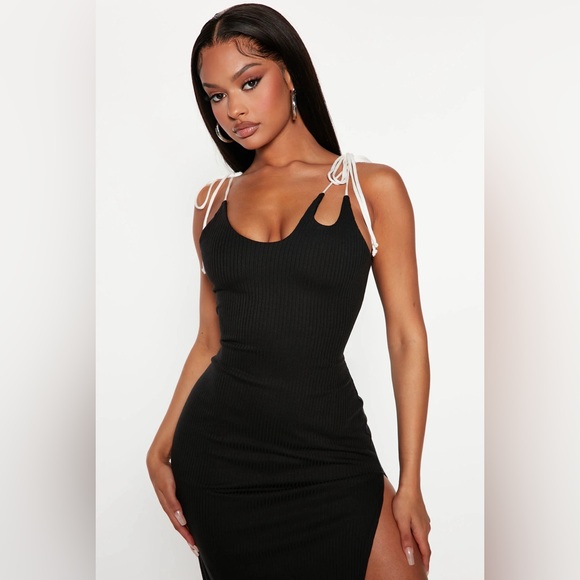 NWT Fashion Nova | Ribbed Bodycon Maxi - Picture 2 of 12